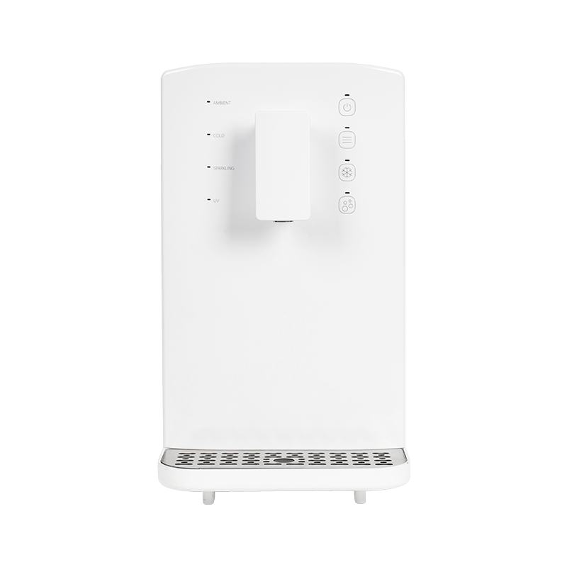 Dispensador de água com bancada em casa com design coreano Dispensador de água com bancada em casa com design coreano